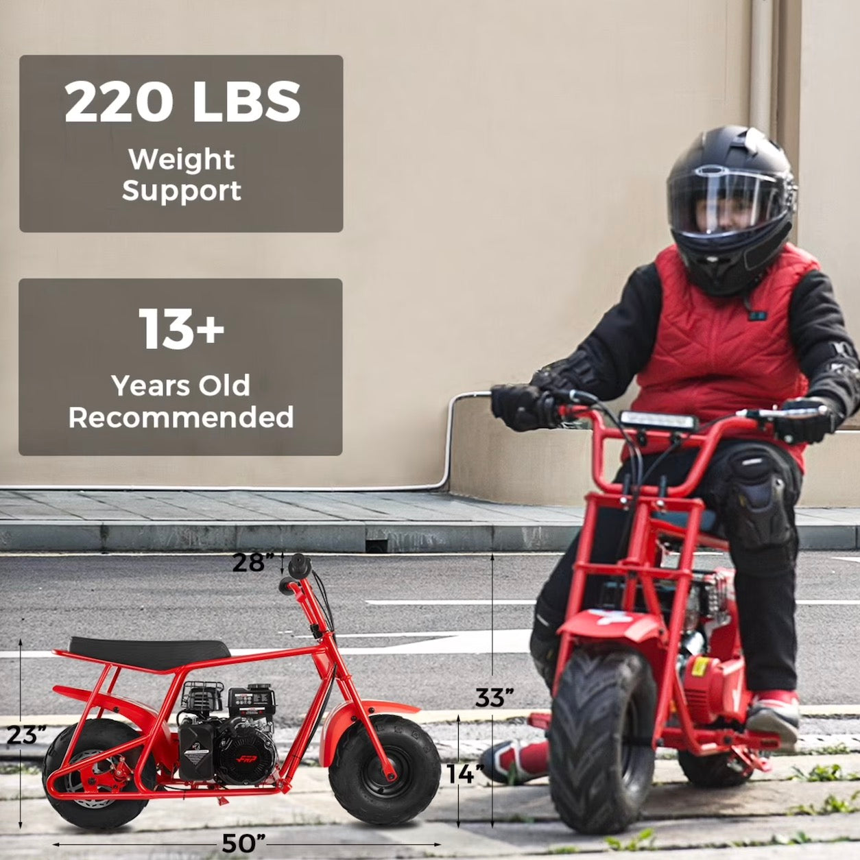 Today's Deal - Up to 220 lbs for adults and teens