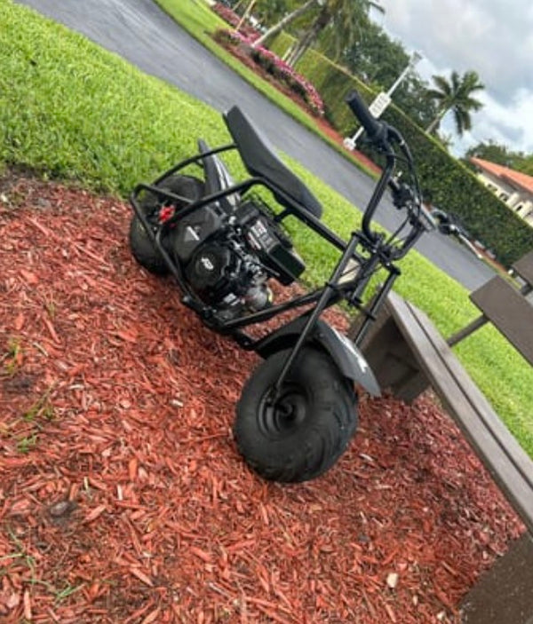 GMB100 trail riding customer image