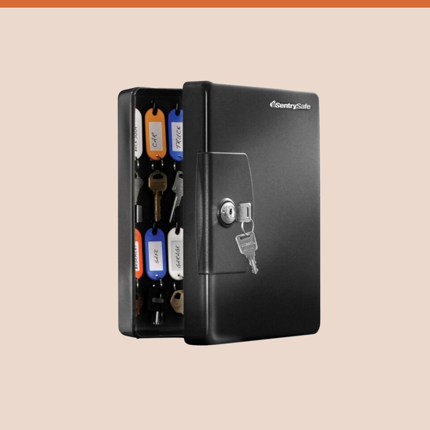 Master Lock Sentry Safe Black Steel Keyed Cabinet